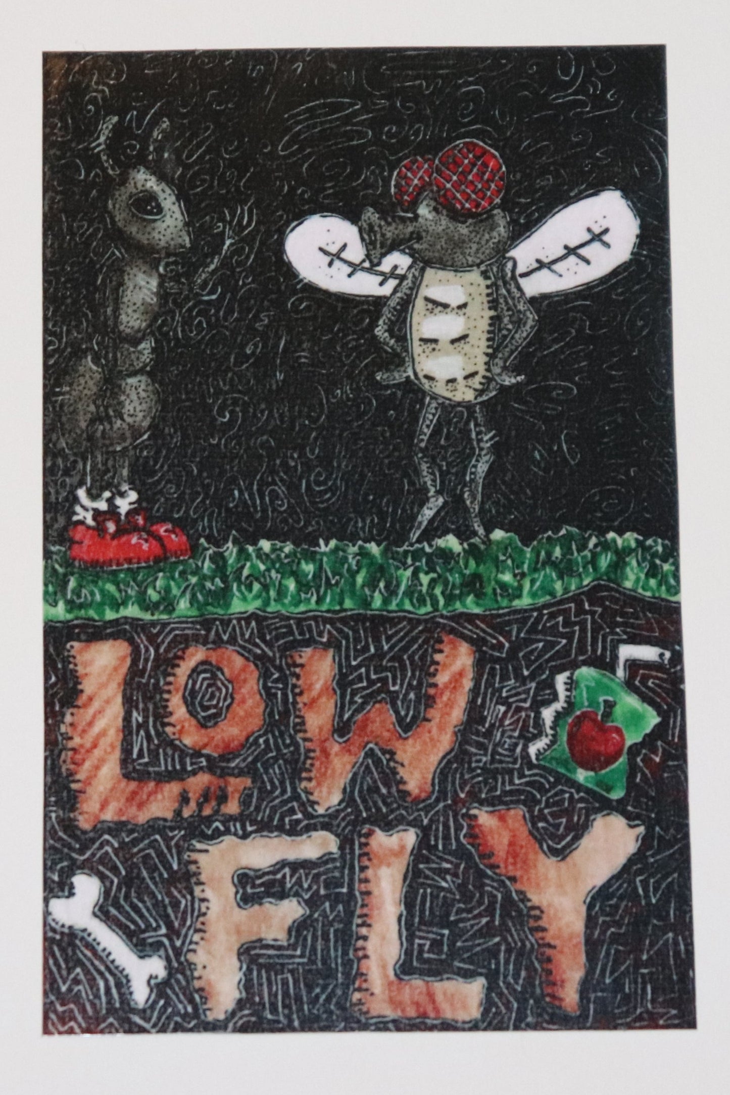 Low Fly & Ant Guy Sticker